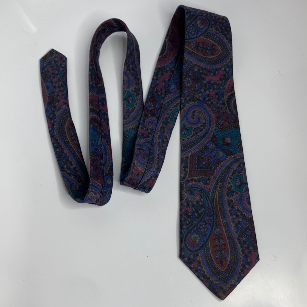Liberty of London paisley tie 100% Cotton made in the USA
